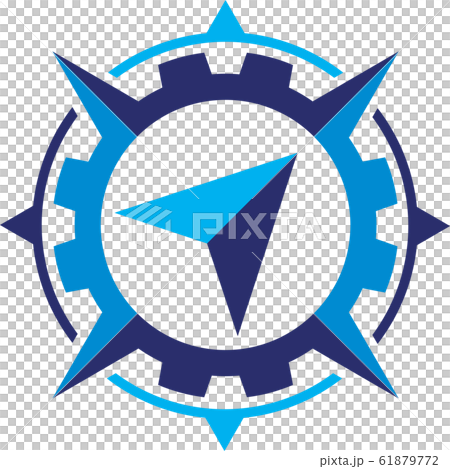 Compass Logo Illustration Design Graphic by Mujiyono · Creative Fabrica