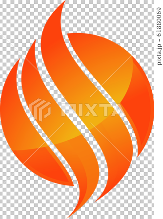 Fire flame Logo Template vector icon, Oil and gas industry logo design concept Fire flame Logo Template vector icon, Oil and gas industry logo design concept 61880069