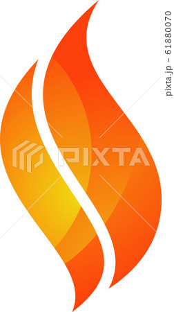 Fire flame Logo Template vector icon, Oil and gas industry logo design concept Fire flame Logo Template vector icon, Oil and gas industry logo design concept 61880070