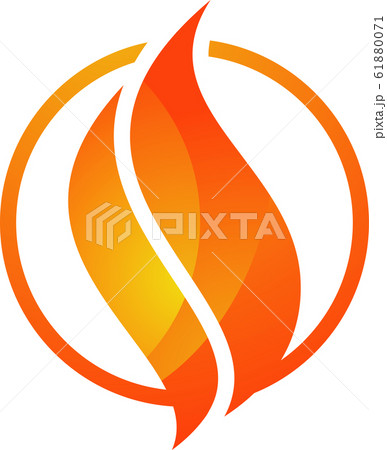 Fire flame Logo Template vector icon, Oil and gas industry logo design concept Fire flame Logo Template vector icon, Oil and gas industry logo design concept 61880071