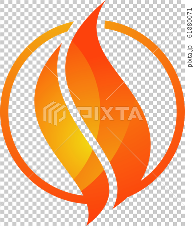 Fire flame Logo Template vector icon, Oil and gas industry logo design concept Fire flame Logo Template vector icon, Oil and gas industry logo design concept 61880071