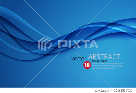 Abstract colorful vector background, color flow liquid wave for design brochure, website, flyer. 61880710