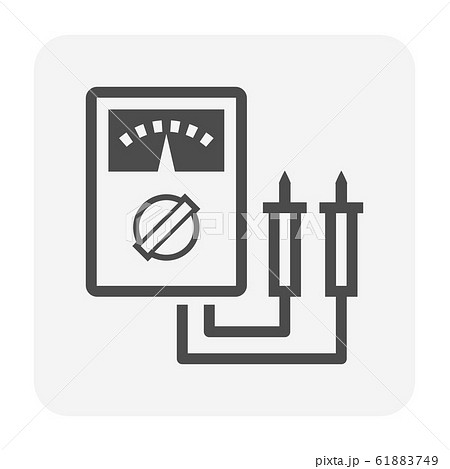 volt measure icon 61883749