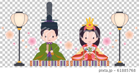 可愛的希娜娃娃bonbori花綠色 61885768