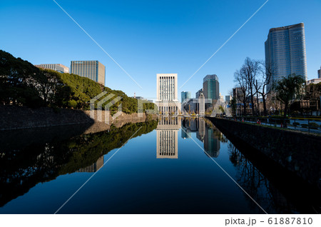 東京2020 凱旋濠から見る日比谷周辺の街 2020.01 61887810