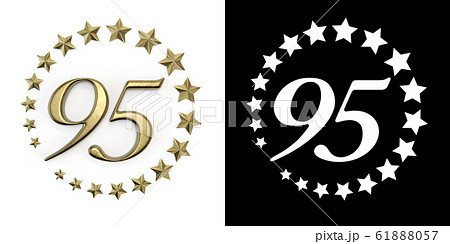 Number ninety-five years celebration 61888057