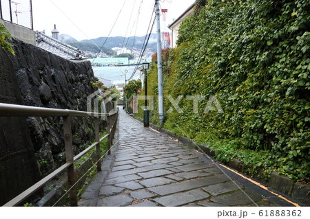 長崎、雨上がりのどんどん坂 長崎、雨上がりのどんどん坂 61888362