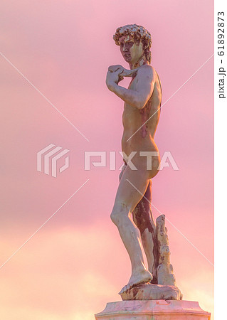 David statue, Michelangelo square, Florence Italy David statue, Michelangelo square, Florence Italy 61892873