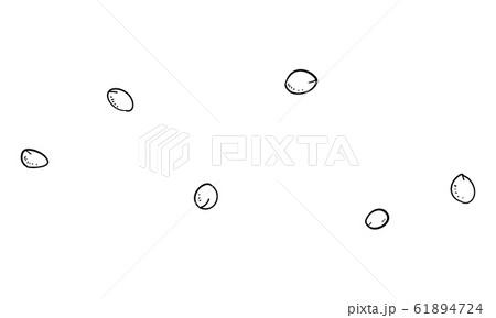 植物のイラスト 小さな木の実のイラスト素材 61894724 Pixta