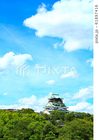 大阪市 大阪城の風景 大阪市 大阪城の風景 61897416