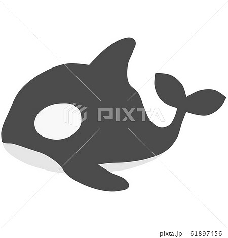 シャチのイラスト素材