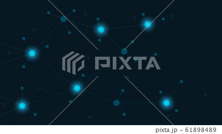 Abstract geometric connect lines and dots.Simple technology graphic background.Illustration Vector design Network and Connection concept. Abstract geometric connect lines and dots.Simple technology graphic background.Illustration Vector design Network and Connection concept. 61898489