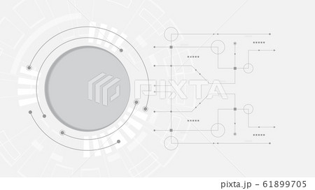 Abstract Digital Technology Cycle background.Business growth transformation Successful financial. 61899705