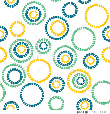 Simple circle texture. Abstract seamless pattern. Simple circle texture. Abstract seamless pattern. 61904446
