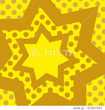 ダイナミックスクエア PR背景 イエローブラウン 61907001