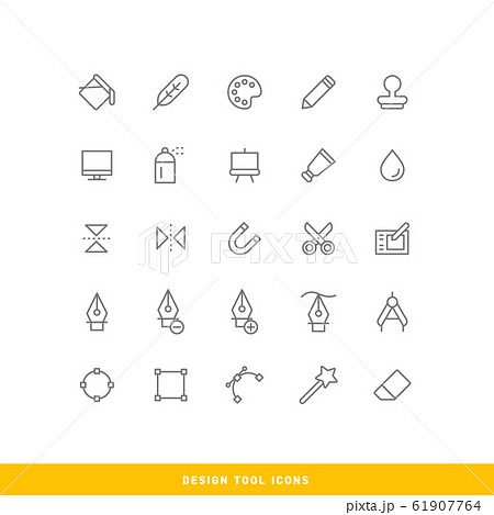 DESIGN TOOL ICONS 61907764