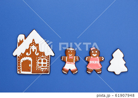 The hand-made eatable gingerbread house The hand-made eatable gingerbread house 61907948