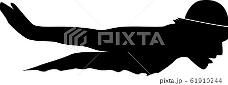 競泳　バタフライ 61910244