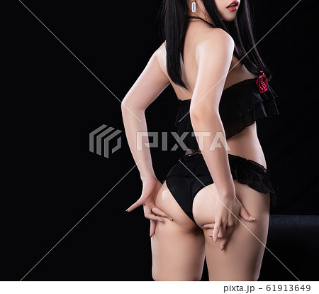 sexy young woman model in sexy dress 61913649