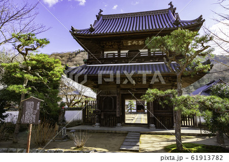 洞松寺　山門　岡山県矢掛町 61913782