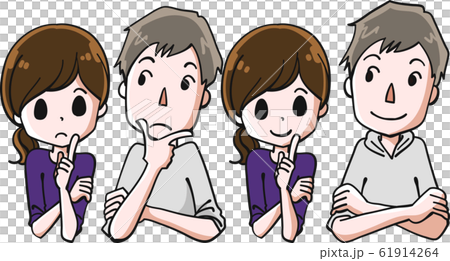 考え合う夫婦 考え合う夫婦 61914264