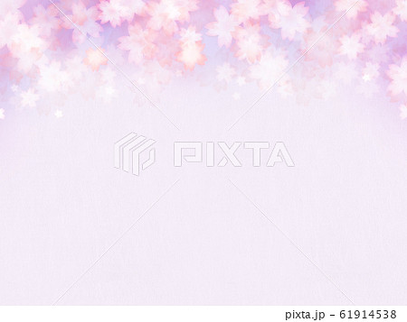背景 グラデーション 和 和紙 和風 和柄 春 紫のイラスト素材
