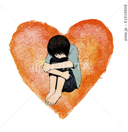 孤独な少年のイメージ 61916608