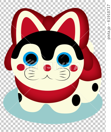 かわいい狛犬さん イラスト ベクター 61918717