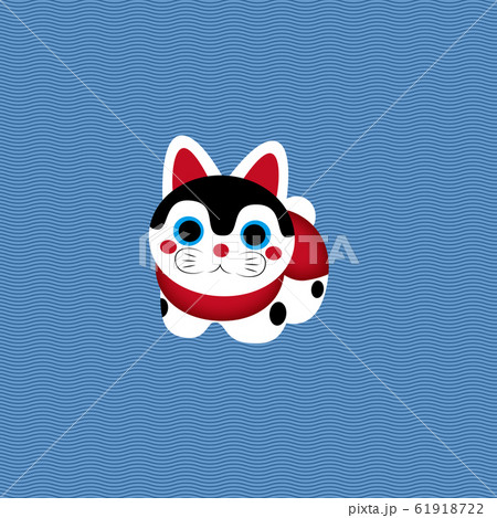 かわいい狛犬さん イラスト ベクター 61918722
