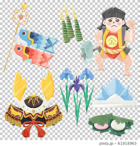 兒童節設置插圖 61918963