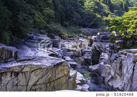 （長野県）木曽路・寝覚の床 61920488