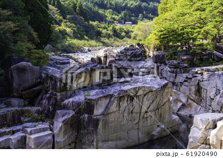 （長野県）木曽路・寝覚の床 61920490