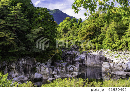 （長野県）木曽路・寝覚の床 61920492