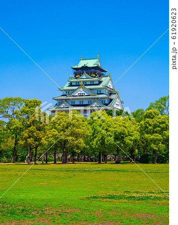 新緑の大阪城 61920623