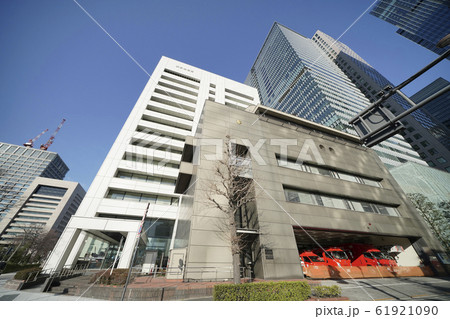日本の東京都市景観 東京消防庁本庁舎などを望む 日本の東京都市景観 東京消防庁本庁舎などを望む 61921090