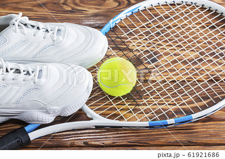 racket and ball