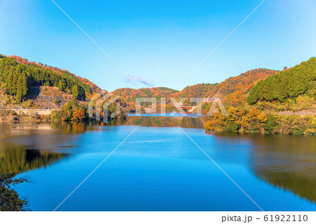 ひなち湖　(11月　快晴　紅葉) 61922110