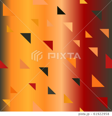 Glowing triangle pattern. Seamless vectorのイラスト素材 [61922958] - PIXTA