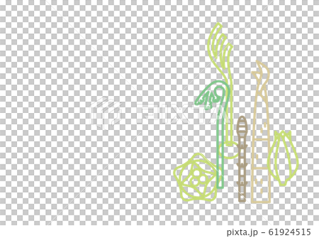 山菜 線画 山菜 線画 61924515