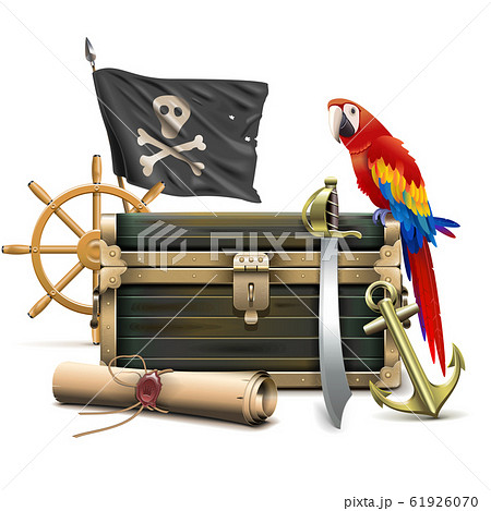 Vector Pirate Accessories Concept Vector Pirate Accessories Concept 61926070