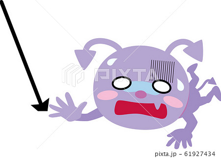 ばい菌 虫歯 病原菌 ウイルス のイラスト05のイラスト素材