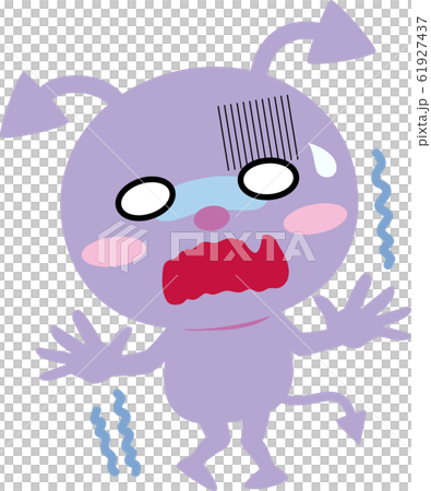 ばい菌 虫歯 病原菌 ウイルス のイラスト04のイラスト素材