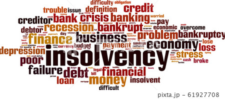 Insolvency word cloud 61927708