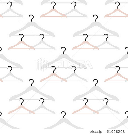 Seamless pattern clothes hangers Black Friday Sale 61928208