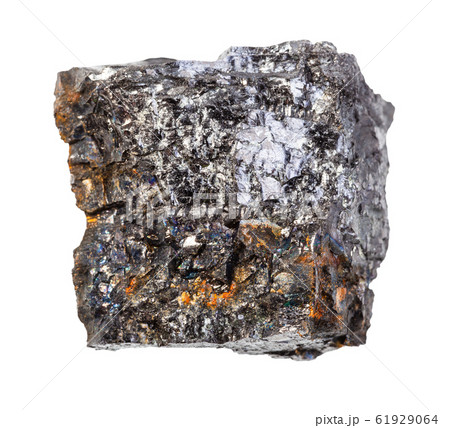 piece of Bituminous coal (black coal) rock 61929064