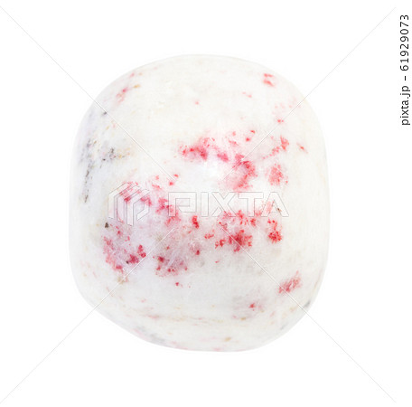 Cinnabar crystals in polished dolomite rock 61929073