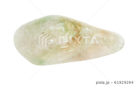 tumbled Prasiolite (green quartz) gem stone 61929264