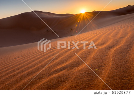 Sandy Sahara, Erg Chebbi, Merzouga, Morocco 61929377