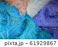 their threads of different colors 61929867