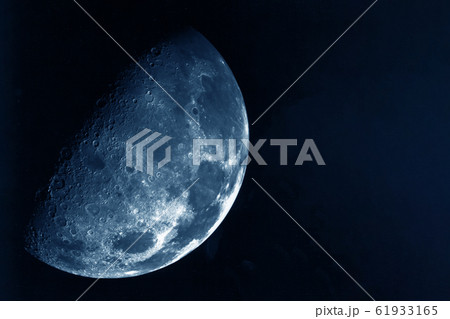 The moon in high quality, on a dark background. 61933165